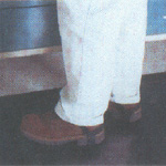 Conductive heel strap tough